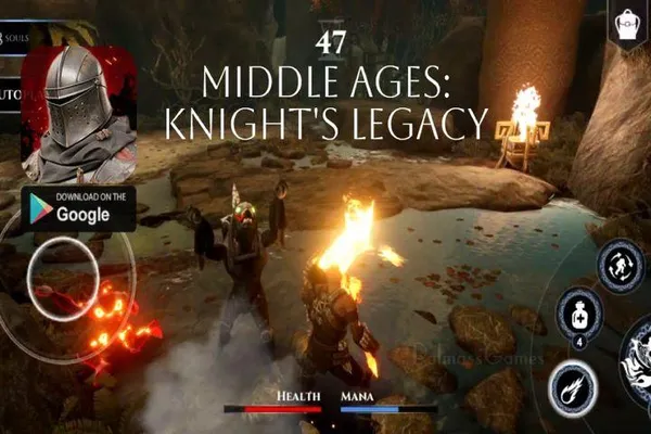 game 3d mobile - Middle Ages Knight Legacy