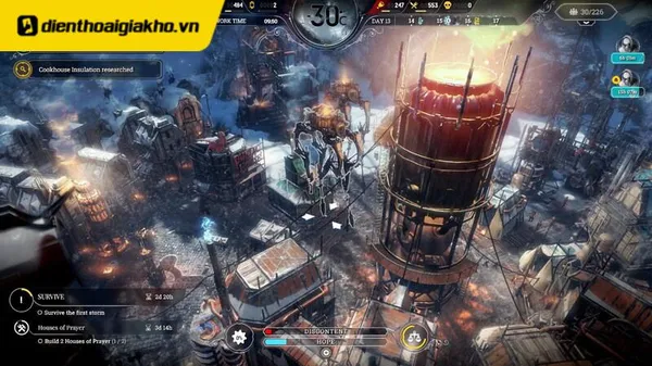 game chiến thuật - Frostpunk