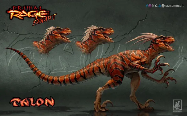 game khủng long - Primal Rage