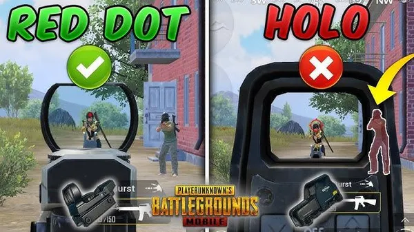 PUBG Mobile - Red Dot Sight